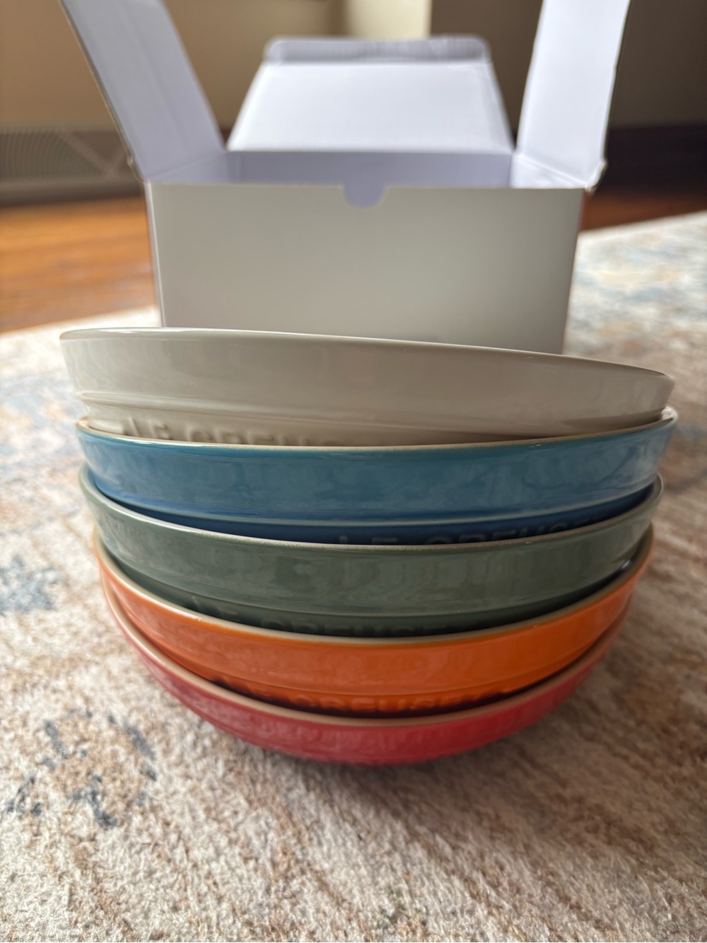 Le Creuset Deep Round Dish Bowl Set  (set of 5)